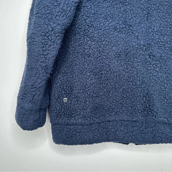 Lululemon True Navy Oh So Sherpa Jacket Size 2 - Picture 10 of 16
